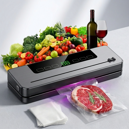 Selladora al vacío automática para alimentos