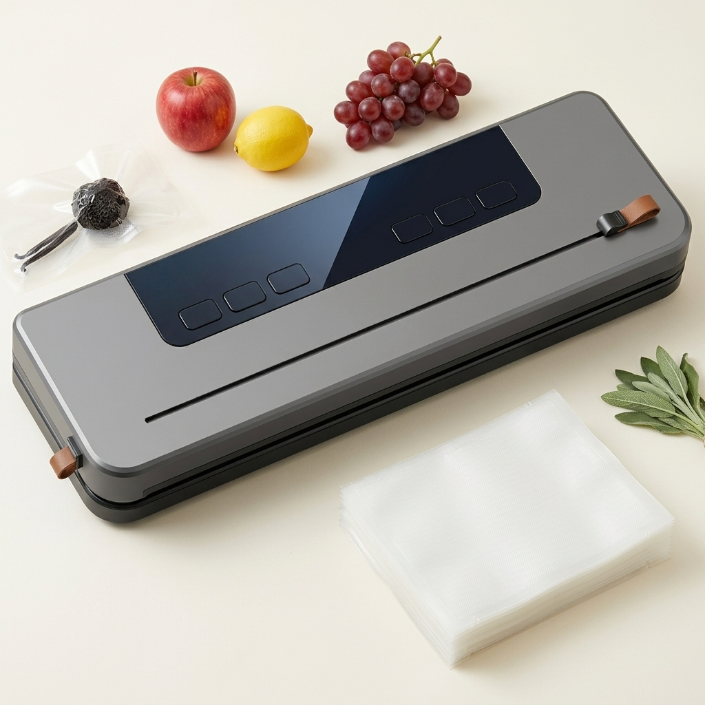 Selladora al vacío automática para alimentos