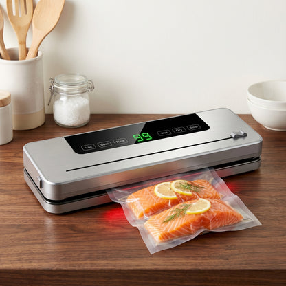 Selladora al vacío automática para alimentos