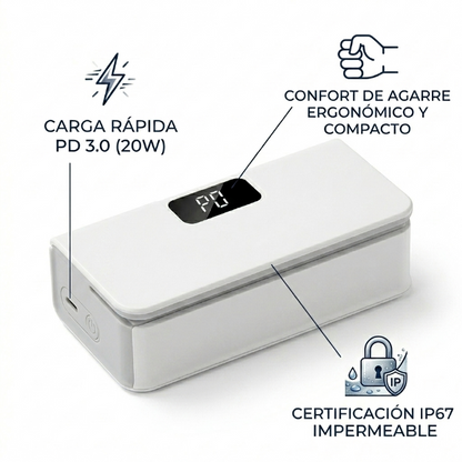 Mini Sellador Térmico Recargable para Bolsas de Alimentos